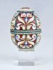 RUSSIAN 84 GILT SILVER SHADED ENAMEL EASTER EGG. A Russian gilt silver shaded enamel Easter egg Image - 3