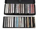 105 ORIGINAL RECORDING CASSETTE TAPES ROCK POP CLASSICS. A large collection of 105 mixed vintage Image - 2