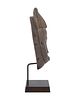 CENTRAL AFRICAN BAULE PEOPLE CARVED WOODEN MASK. A Central African Ivory Coast hand carved Image - 2