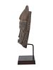 CENTRAL AFRICAN BAULE PEOPLE CARVED WOODEN MASK. A Central African Ivory Coast hand carved Image - 4