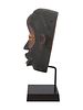 CENTRAL AFRICAN BAULE PEOPLE CARVED WOODEN MASK. A Central African Ivory Coast hand carved Image - 4