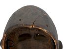 CENTRAL AFRICAN BAULE PEOPLE CARVED WOODEN MASK. A Central African Ivory Coast hand carved Image - 7