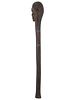 VINTAGE CARVED SANDALWOOD SCULPTURED CLUB. A vintage carved sandalwood sculptured club. Image - 1