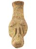 ANCIENT EGYPTIAN FAIENCE USHABTI FIGURINE CA 600 BC. An ancient Egyptian 26th dynasty faience Image - 4