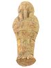 ANCIENT EGYPTIAN FAIENCE USHABTI FIGURINE CA 600 BC. An ancient Egyptian 26th dynasty faience Image - 5