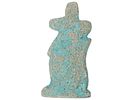 ANCIENT EGYPTIAN FAIENCE BABOON GOD AMULET PENDANT. An ancient Egyptian Late Period faience Image - 1