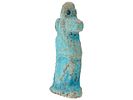 ANCIENT EGYPTIAN FAIENCE BABOON GOD AMULET PENDANT. An ancient Egyptian Late Period faience Image - 2