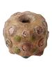 ANCIENT PHOENICIAN RAISED EYES TERRACOTTA BEAD. An ancient Phoenician painted terracotta bead. Image - 1