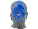 ANCIENT EGYPTIAN HAND CARVED LAPIS LAZULI HEAD 300 BC. An ancient Egyptian hand carved of lapis Image - 1
