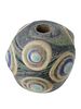 ANCIENT PHOENICIAN RAISED EYES FUSED GLASS BEAD. An ancient Phoenician Raised Eyes fused glass Image - 1