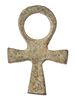 ANCIENT EGYPTIAN BRONZE ANKH PENDANT CIRCA 600 BC. An ancient Egyptian bronze ankh, or key of Image - 1