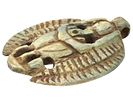 ANCIENT EGYPTIAN CARVED LIMESTONE SCARAB AMULET PENDANT. An ancient Egyptian hand carved green Image - 2