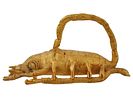 SOUTH AMERICAN TAIRONA TUMBAGA SCORPION FIGURINE. South American tumbaga figurine of a scorpion. Image - 2