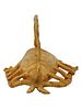 SOUTH AMERICAN TAIRONA TUMBAGA SCORPION FIGURINE. South American tumbaga figurine of a scorpion. Image - 3