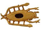SOUTH AMERICAN TAIRONA TUMBAGA SCORPION FIGURINE. South American tumbaga figurine of a scorpion. Image - 6
