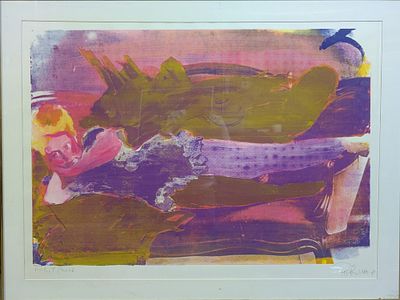 PETER MAX USA FILM FESTIVAL DALLAS SILKSCREEN. Peter Max, silkscreen, original signed artist