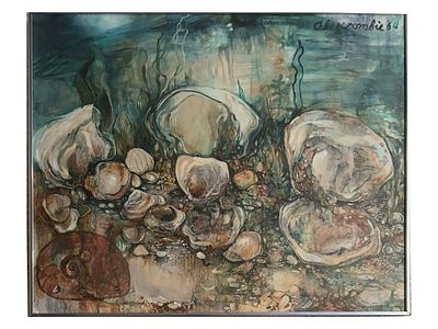 GERTRUDE ABERCROMBIE AMERICAN PAINTING UNDER WORLD 1964. Gertrude Abercrombie, American, 1909 to 