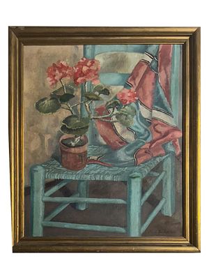 IGOR GRABAR HUNGARIAN RUSSIAN PAINTING STILL LIFE 1914. Igor Grabar, Hungarian Russian, 1871 to 