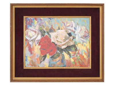 MASAYA CHIBA JAPANESE STILL LIFE OIL PAINTING. Masaya Chiba, Japanese, born 1980, oil on canvas