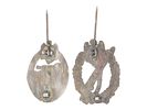 PAIR OF WWII NAZI GERMAN MILITARY AWARD BADGES. A lot of two World War II Nazi German military Image - 2