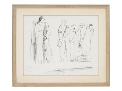 LTD FRENCH LITHOGRAPH BY MARCEL VERTES SIGNED. Marcel Vertes, Hungarian, French, American, 1895 