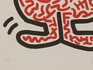 POP ART LUDO 1 LITHOGRAPH SIGNED KEITH HARING. A Pop Art lithograph titled Ludo 1 from Ludo Изображение - 2