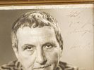 VINTAGE AMERICAN PHOTO PORTRAIT OF GERTRUDE STEIN. A vintage photographic portrait of Gertrude Изображение - 2