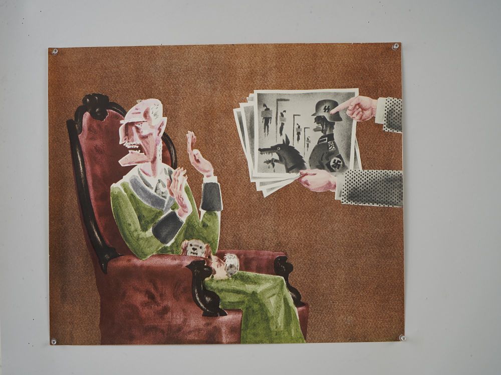 RUSSIAN SOVIET PROPAGANDA POSTER BY F NELYUBIN 1989. A Russian Soviet era propaganda poster 