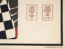 RUSSIAN SOVIET ERA MILITARY PROPAGANDA POSTER. A Russian Soviet era lithographic military Изображение - 2
