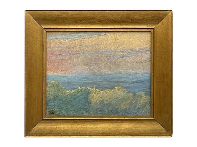 AMERICAN SEASCAPE PAINTING BY GRANVILLE REDMOND. Granville Redmond, American, 1871 to 1935, an 