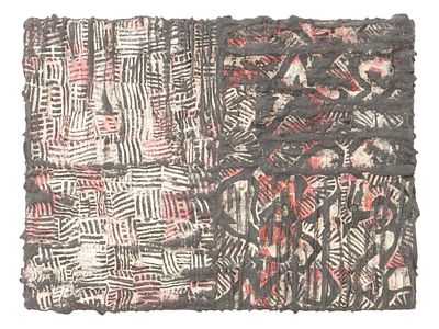 AMERICAN ABSTRACT MIXED MEDIA PAINTING BY ERICA KANE. Erica Kane, a Contemporary American artist 