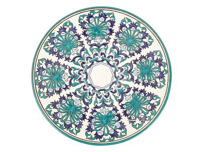 ORIENTAL MANNER HAND PAINTED CERAMIC PLATE MARKED. An Oriental manner hand painted ceramic 