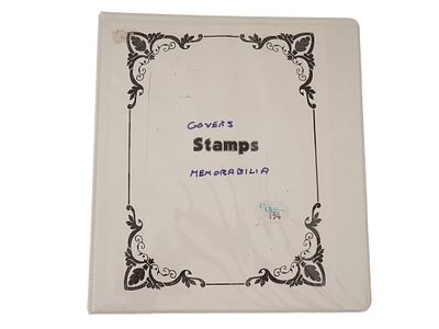 US POST STAMP COLLECTION AND MEMORABILIA IN ALBUM. A lot of US stamps, WWII periodicals 