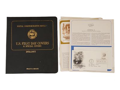 US FIRST DAY COVERS COLLECTION FROM POSTAL SOCIETY. U.S. First Day Covers and Special Covers 