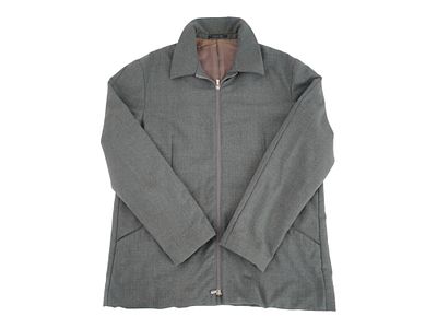 ITALIAN EMPORIO ARMANI GRAY JACKET. An Italian Emporio Armani jacket. It is a gray jacket with a 