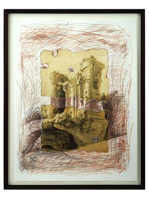 LTD UKRAINIAN COLOR LITHOGRAPH BY IGOR KOPYSTIANSKY. Igor Kopystiansky, Ukrainian, American 