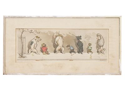 BORIS OKLEIN FRENCH LITHOGRAPH LIKE OUR MASTERS. Boris OKlein, French, 1893 to 1985, a 