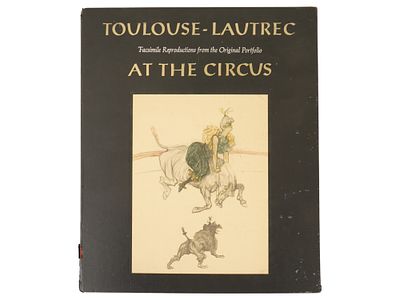 Портфолио факсимиле Тулуз-Лотрека &laquo;В цирке&raquo;. Анри де Тулуз-Лотрек &laquo;В цирке&raquo;, серия цветных 