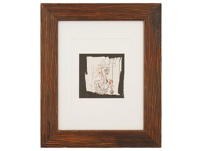 ОФОРТ ПОСЛЕ &laquo;ВОССТАНИЯ БОКСЕРОВ&raquo; ЖАН-МИШЕЛЯ БАСКИИ. Офорт по мотивам &laquo;Восстания боксеров&raquo; 