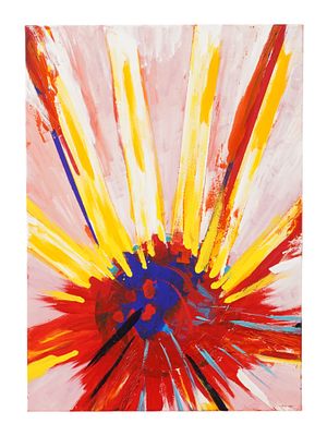 ITALIAN OIL PAINTING BY DRAGANI RAFAELLE WITH COA. Raffaele Dragani, alias RAF, Italian, born 