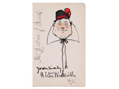 RICHARD CARTON WOODVILLE JR WATERCOLOR PAINTING. Watercolor on paper sketch by Richard Caton 