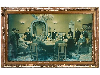 LIBERATION SOVIET RUSSIAN WWII MOVIE PHOTO PRINT. Color offset print on paper. The photo print 