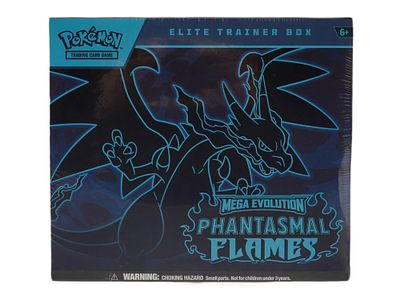 SEALED POKEMON PHANTASMAL FLAMES ELITE TRAINER BOX. A sealed Elite Trainer Box from the 
