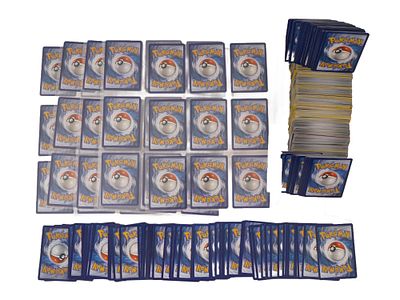 LARGE COLLECTION OF TCG POKEMON ILLUSTRATED CARDS. A large collection of Pokemon cards for the 