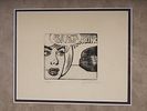 SIGNED ROY LICHTENSTEIN LIMITED EDITION ETCHING. A limited edition etching on paper depicting a Image - 1