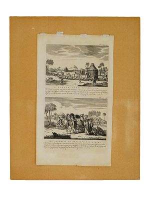 ГРАВЮРА &laquo;СЦЕНЫ БРИТАНСКОЙ ТАРТАРИИ&raquo; ПОСЛЕ ДЖОНА ХАРРИСА. Гравюра XVIII века, состоящая из двух 