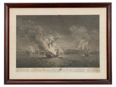 ГРАВЮРА &laquo;АНГЛИЙСКАЯ ГАВАНЬ&raquo; ПОСЛЕ РИЧАРДА ПАТОНА, 1771 ГОД. После Ричарда Патона, англичанина 