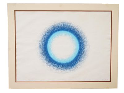 МОДЕРНИСТСКАЯ ЕВРОПЕЙСКАЯ АБСТРАКТНАЯ ПАСТЕЛЬНАЯ ЖИВОПИСЬ, ПОДПИСАННАЯ. Модернистская 