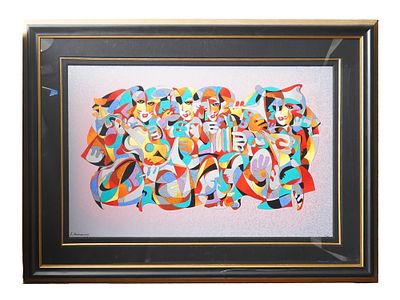 ANATOLE KRASNYANSKY UKRAINIAN ARTIST PROOF LITHOGRAPH. Anatole Krasnyansky, Ukrainian, Russian 