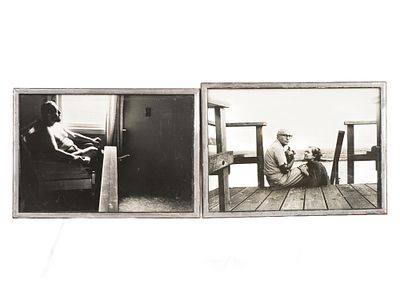 ПАРА ФОТОГРАФИЙ СЕРЕДИНЫ XX ВЕКА ГАРОЛЬДА КРИГЕРА. Пара черно-белых фотографий Гарольда Кригера. 